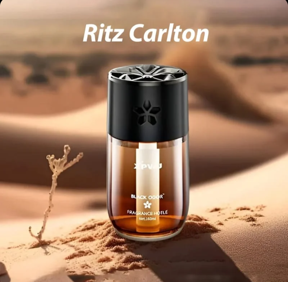 Black Odor Scent 160 ML Luxurious Five-Star Hotel Fragrance for Your Car, Home, and Office