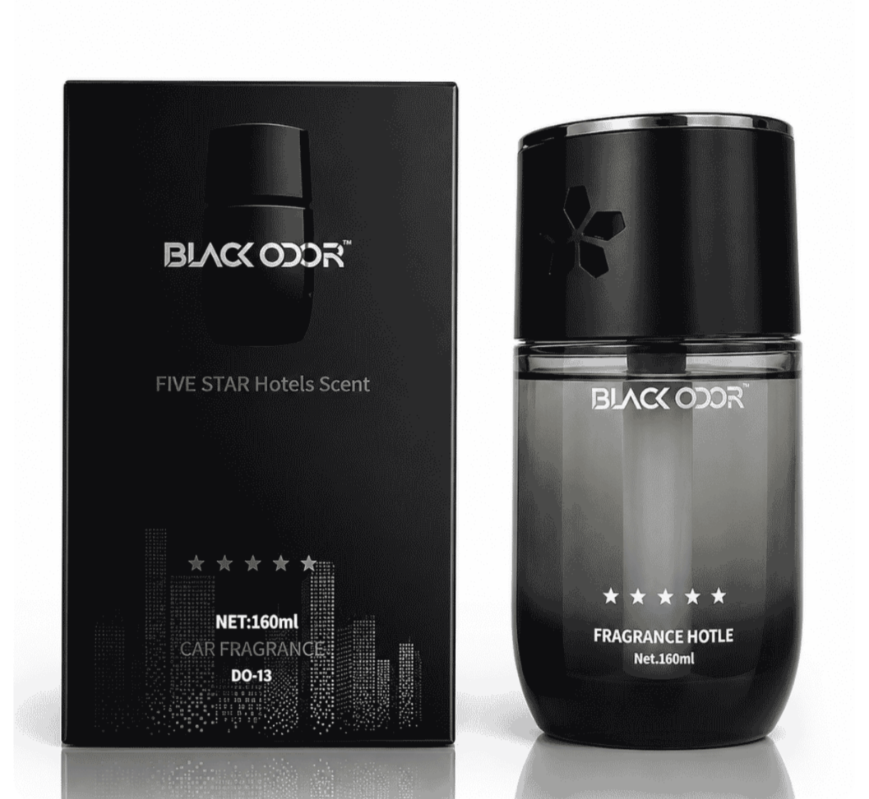 Black Odor Car Perfume 160 ML Vanila