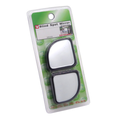 2x Convex Angle Auto Car Blind Spot Round StickOn Side View Rearview Mirror