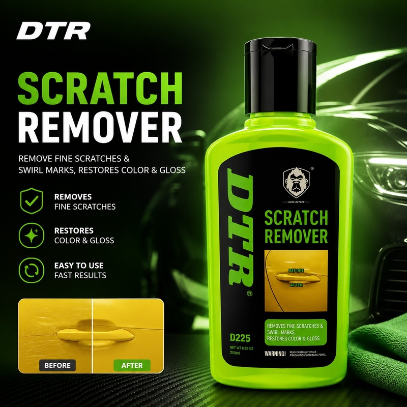 DTR Car Scratch Remover – Fast Swirl Mark & Minor Scratch Remover (250ml)