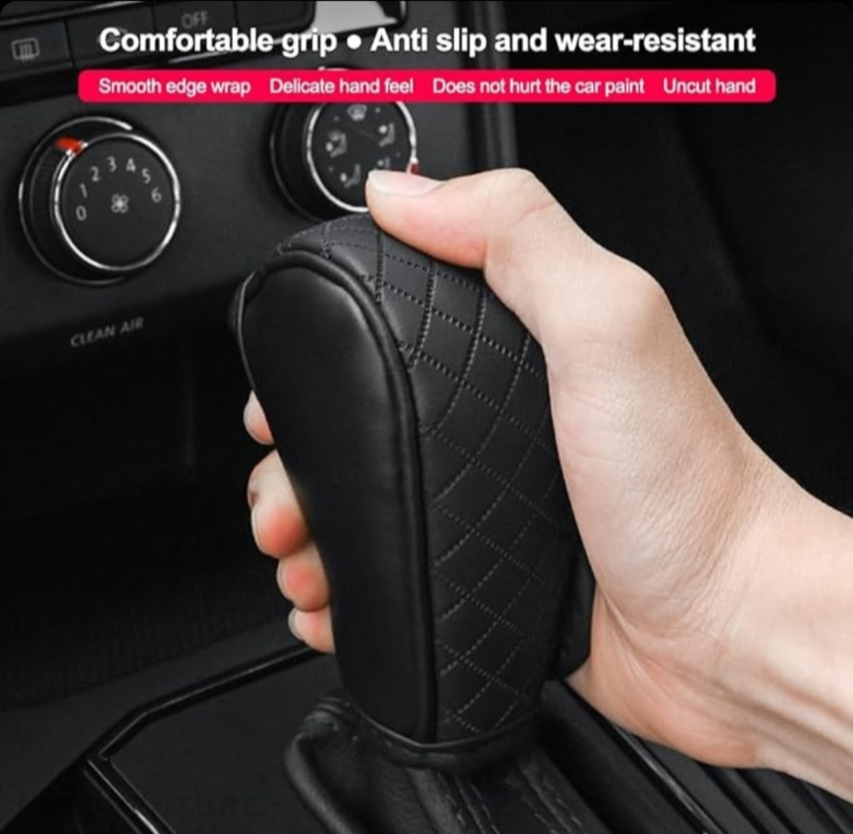 Creative Hoodie Car Gear Shift Knob Cover – Soft Fabric Shifter Protector & Cute Interior Decor
