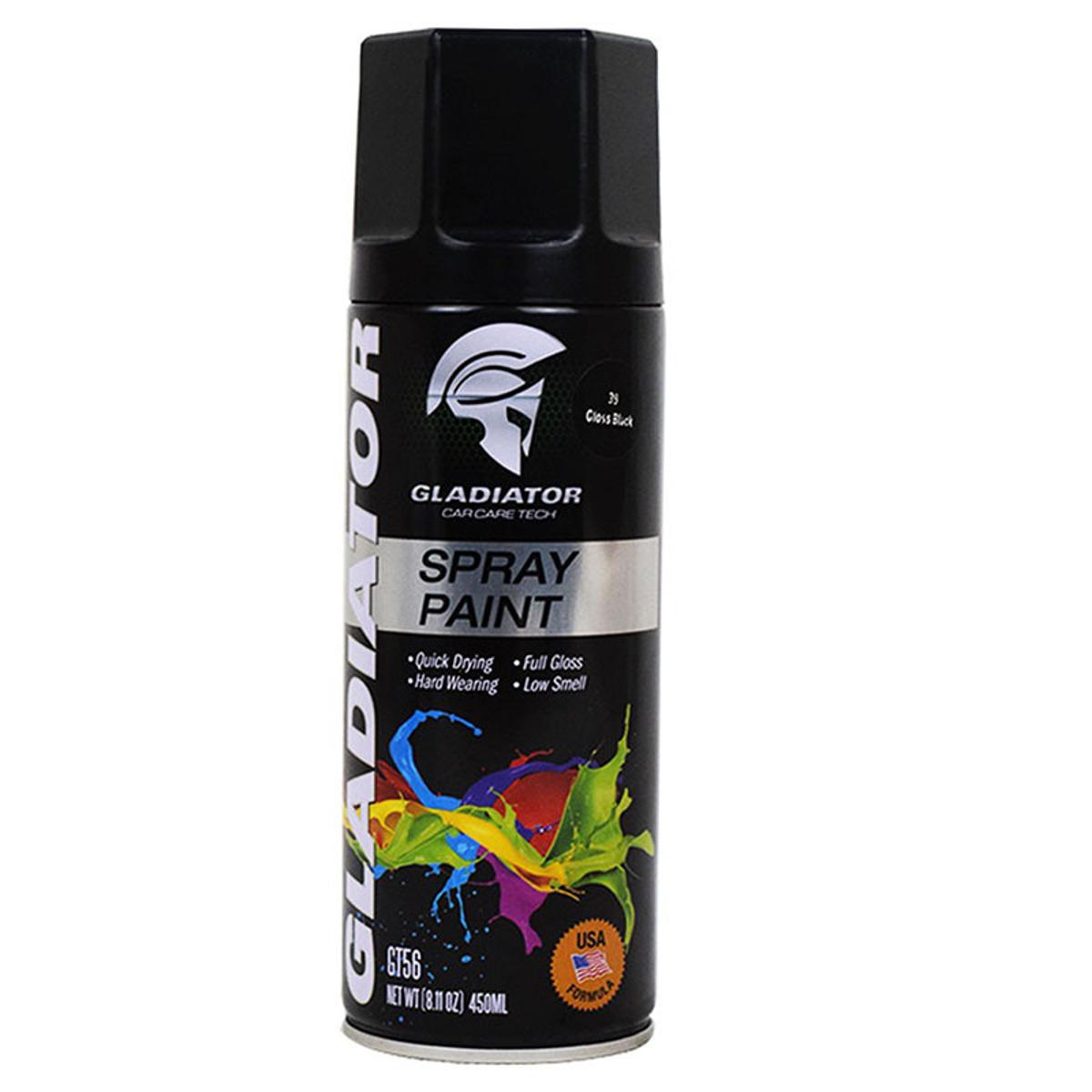 Gladiator Spray Paint Matt Black