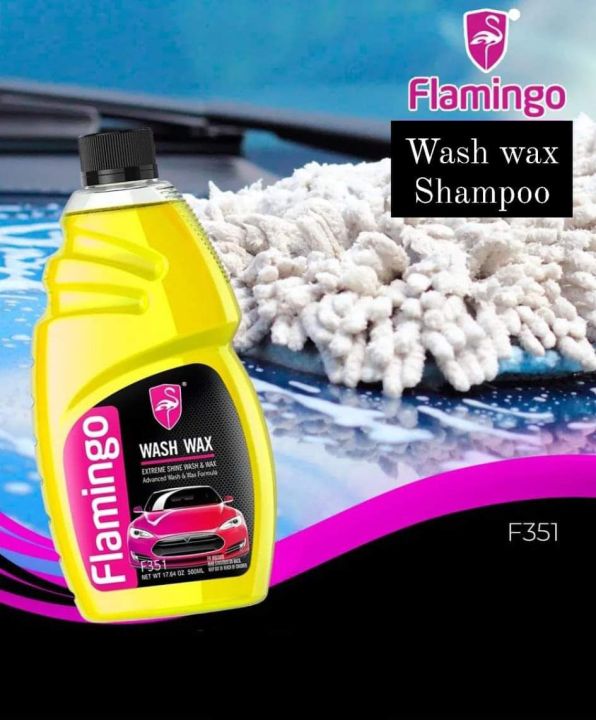 Flamingo Wash And Wax Car Shampoo 500ML