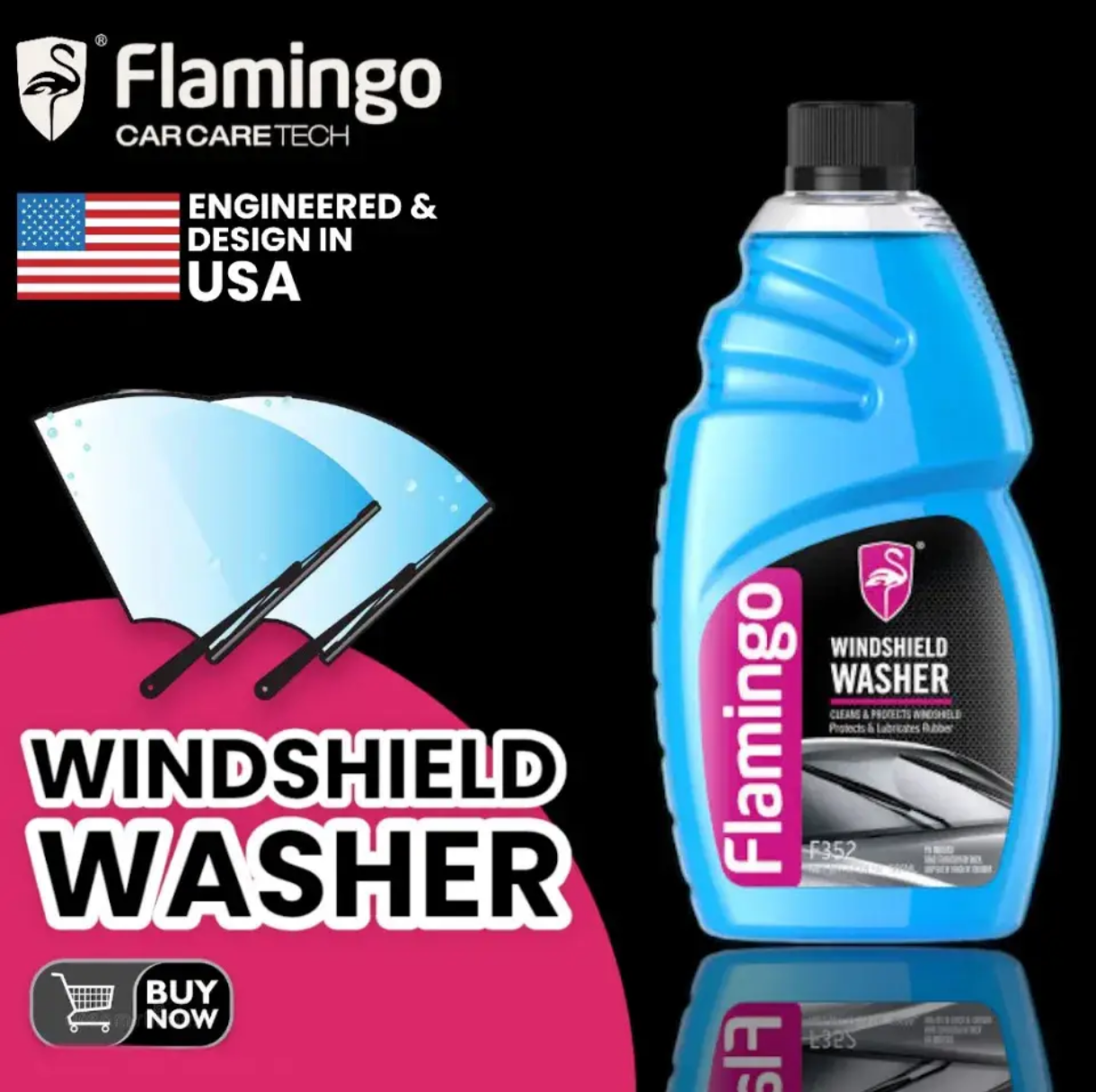Flamingo Windshield Washer 500 ml