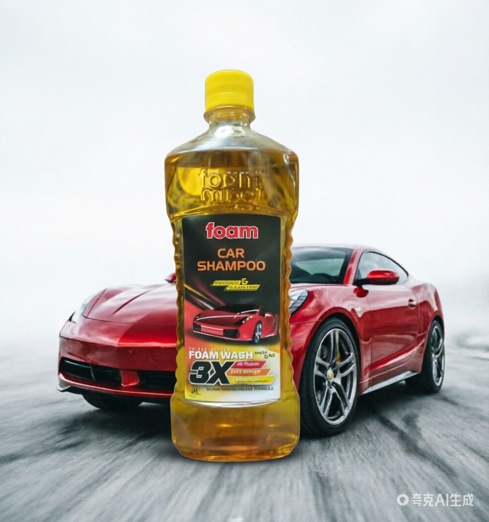 Foam Car Shampoo Triple Action 3X - 500ml (Phosphate & Silicate Free)