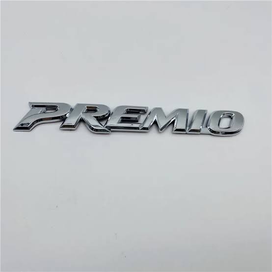 Toyota Premio Car Emblem Grille Logo Badge for Automobiles